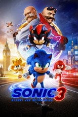 Plakat: Sonic 3. Szybki jak błyskawica